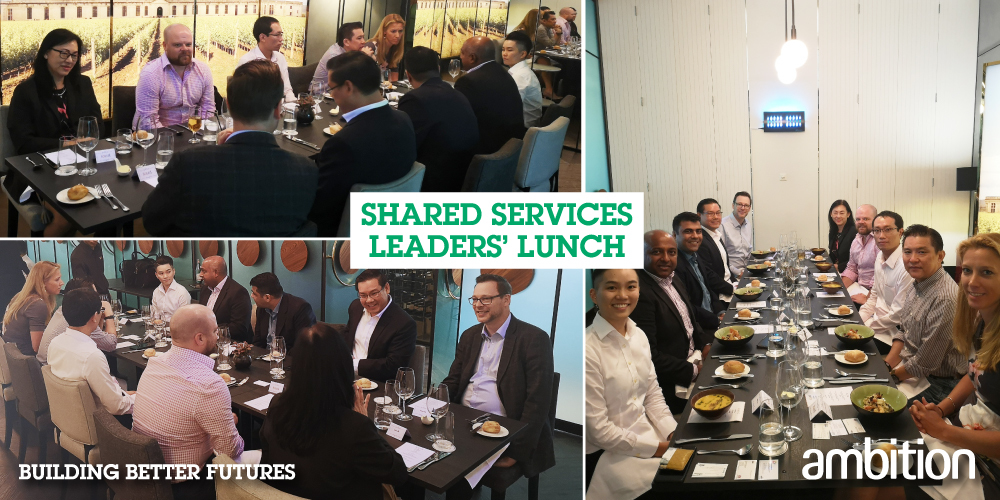 [Blog] My Shared Services Leaders' Lunch